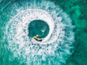 Photo of a Person on a Jet Ski in Myrtle Beach