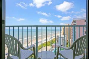 Oceanic View from a Sand Dunes Condo, Just Minutes from the Best Sushi in Myrtle Beach.
