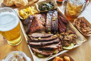 Photo of a Tray of BBQ in Myrtle Beach.